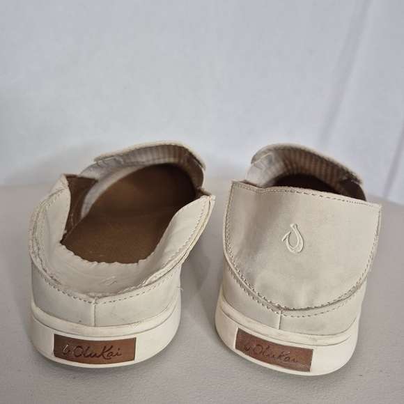 Olukai Women's Pehuea Slip-On Drop-In Heel Casual Breathable Sneaker - Size 10 - Picture 10 of 16